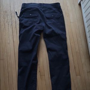 Navy blue Prana Halle Convertible hiking pants